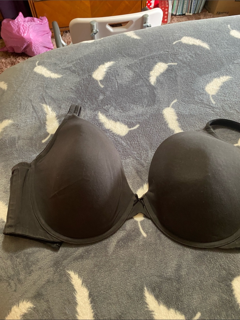 Black Padded T-Shirt Bra - Smooth Everyday Support